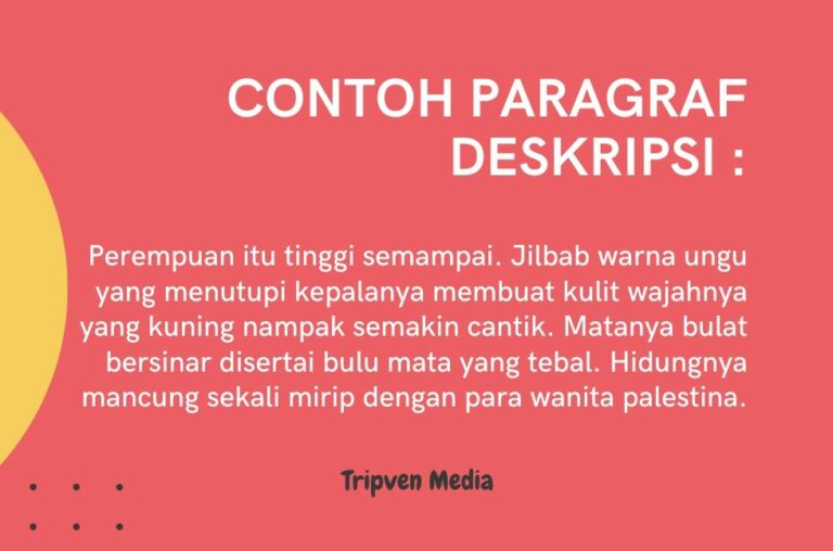 contoh teks deskripsi