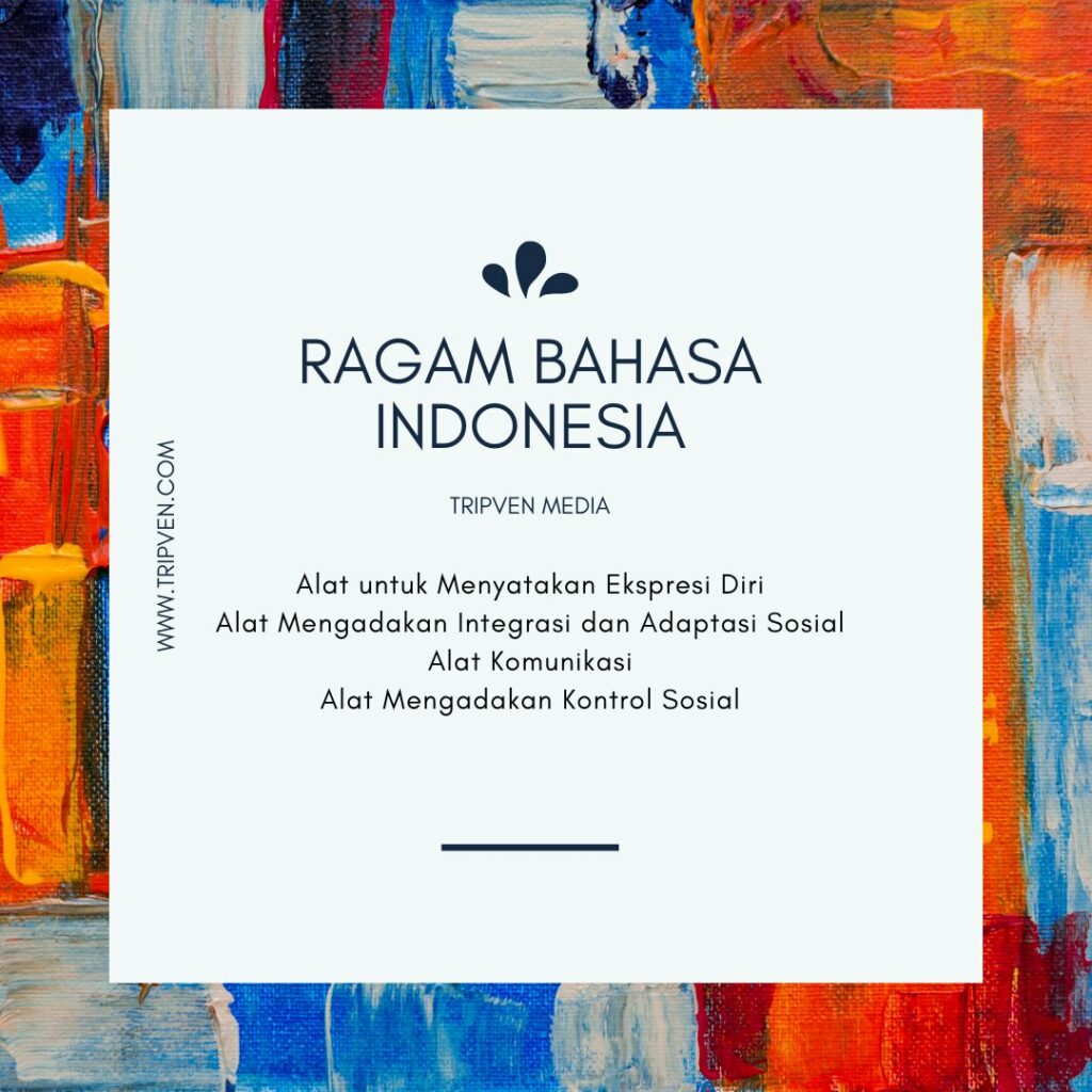 Ragam Bahasa Indonesia