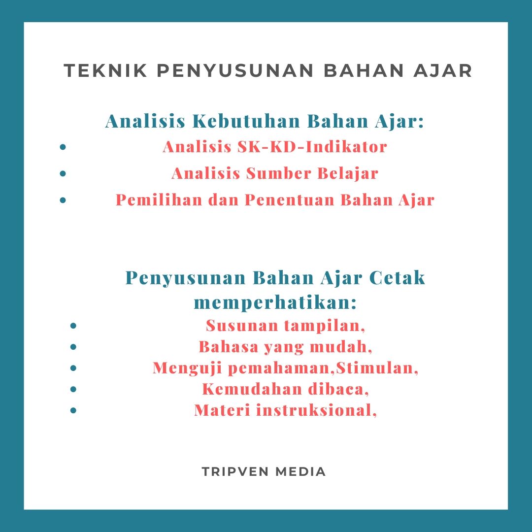 Pengembangan Bahan Ajar: Pengertian, Cara, Pemanfaatan dan Jenis