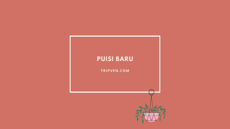 Puisi Baru Pengertian, Jenis dan Contoh